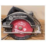 Black and Decker Circular Saw and Assorted Hand Saws