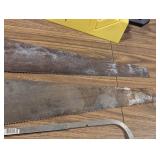 Black and Decker Circular Saw and Assorted Hand Saws