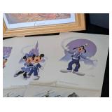 Assorted Unframed Disney Prints