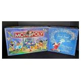 Disney Theme Monopoly and Trivial Pursuit Games