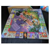 Disney Theme Monopoly and Trivial Pursuit Games