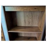 Tall Wooden Bookshelf
