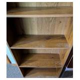 Tall Wooden Bookshelf