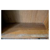 Tall Wooden Bookshelf