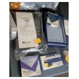 Assorted Crafting Organizers and Tools