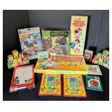 Assorted Vintage Disney Games and Toys