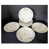 Limoges Floral Dish Set