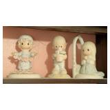 Large Variety of Precious Moments Porcelain Figurines