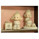 Large Variety of Precious Moments Porcelain Figurines