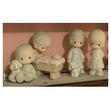 Large Variety of Precious Moments Porcelain Figurines