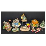 Charming Tails You Sizzle Figurine,  Fitz and Floyd Charming Tails Happy Halloween and More Charming Tails Figurines