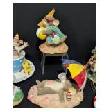 Charming Tails You Sizzle Figurine,  Fitz and Floyd Charming Tails Happy Halloween and More Charming Tails Figurines