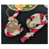 Charming Tails You Sizzle Figurine,  Fitz and Floyd Charming Tails Happy Halloween and More Charming Tails Figurines