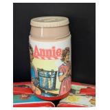 Vintage Movie Lunchboxes including Vintage E.T. Metal Lunch Box