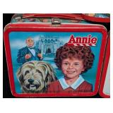 Vintage Movie Lunchboxes including Vintage E.T. Metal Lunch Box