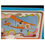Disney Mickey Mouse Trays and Glasses