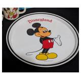 Disney Mickey Mouse Trays and Glasses