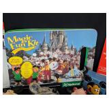 Vintage Disney Toys and Flashlights including Vintage Mickey Mouse & Donald Duck Fun Faces Flashlight Toy New in Package