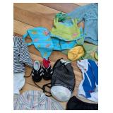 Assorted American Girl Doll Outfits and Shoes