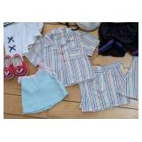 Assorted American Girl Doll Outfits and Shoes