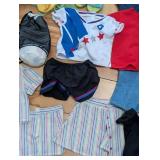 Assorted American Girl Doll Outfits and Shoes