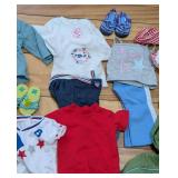 Assorted American Girl Doll Outfits and Shoes