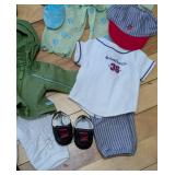 Assorted American Girl Doll Outfits and Shoes