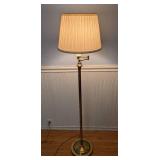 Vintage Brass Floor Lamp