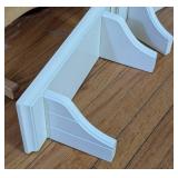 Wood Wall Shelves and Towels Rack