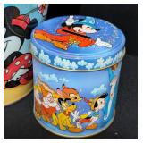Disney Mickey Mouse Tins and Buckets