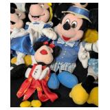 Large Variety of Small Disney Plush Toys