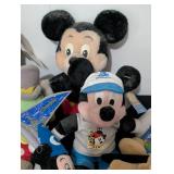 Large Variety of Small Disney Plush Toys