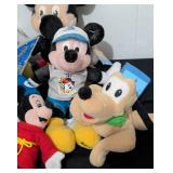 Large Variety of Small Disney Plush Toys