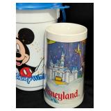 Plastic Disney Cups and Straws