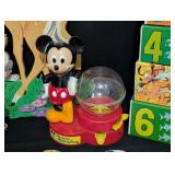 Vintage Disney Toys and Bambi Wall Decor