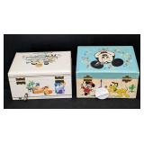 Pair of Vintage Disney Music Boxes