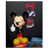 Rotating Mickey Mouse Tree Topper and Figurines
