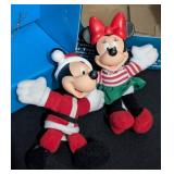 Rotating Mickey Mouse Tree Topper and Figurines