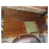 Solid Antique Desk With Chair BRING HELP TO MOVE