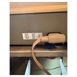 Olivetti Editor 2 Electric Typewriter - WORKS & Metal Desk on Wheels