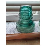 Lot of (8) Glass Insulators