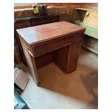 Antique Singer Sewing Machine Desk BRING HELP TO MOVE
