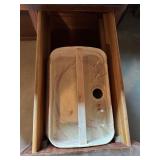 Antique Singer Sewing Machine Desk BRING HELP TO MOVE