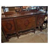 Beautiful Antique Buffet Table