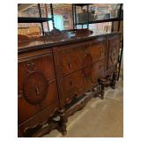 Beautiful Antique Buffet Table