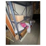 Metal Shelf & Contents BRING HELP TO MOVE