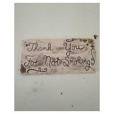 ‘No Smoking’ Signs