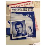 Vintage Business Case & Sheet Music