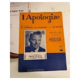 Vintage Business Case & Sheet Music