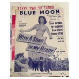 Vintage Business Case & Sheet Music